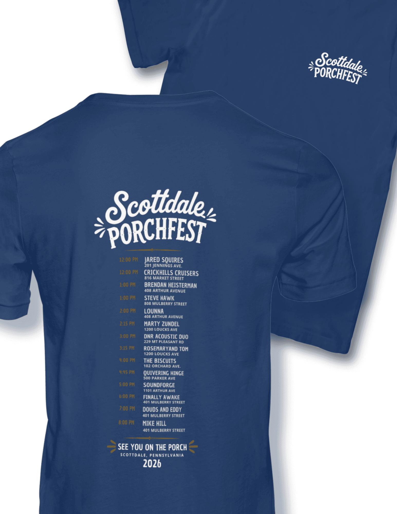Porchfest shirt